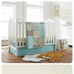 Levtex Baby Crib Bedding Set Little Arrow Fox 4 Pieces